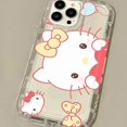 thumbnail image 3 of Kuromi Hello Kitty Soft TPU Case for Samsung Galaxy S24 S23 Ultra S22 S21 FE S20 S10 Plus Note 20 10 Pro A34 A54 A33 A53 Cover, 3 of 5