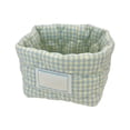 thumbnail image 2 of Inerposs Checkered Fabric Storage Basket, Organizing Storage Basket for Cosmetics, Lightweight Folding Basket for Home, Versatile Storage Solution for Living Room, Bedroom and Wardrobe, 2 of 7