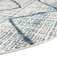 thumbnail image 6 of Rugs.com Aramis Collection Rug – 7 Ft Round Blue Medium Rug Perfect For Kitchens, Dining Rooms, 6 of 9