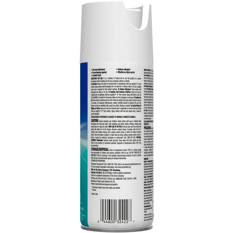 Clorox Fabric Sanitizer Spray - Suprema