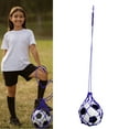 thumbnail image 4 of Football Kick Trainer, Elastic Reinforced Nylon Folding Football Training Juggling Net for Kicking Practice, 4 of 8