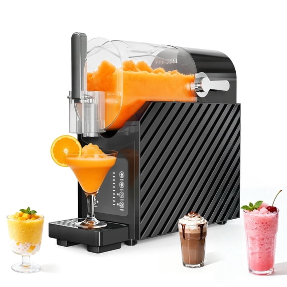 Dimedeal Slushie Maker, 88oz Frozen Drink Maker, Frozen Drink & Slushie Machine, Rapidchill Technology, 3 Preset Programs, Black