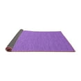 thumbnail image 2 of Ahgly Company Indoor Round Abstract Purple Contemporary Area Rugs, 5' Round, 2 of 4