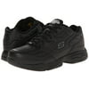 Skechers FELTON ALBIE Womens Black Slip Resistant Memory Foam Work Shoes (Black,5,Wide)