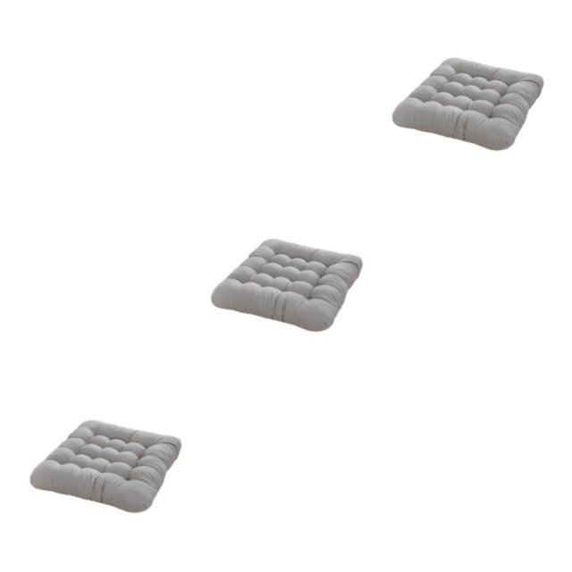 Inteprter Cojines de felpa para una opción de asiento acogedor y relajante Cojín para exteriores Cojines para sillas Cojín para asiento gris Type1 NO1