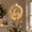 MulticolorD, variant on Christmas Tree Topper, 2D Flat Tree Top Decoration for Holiday Decor, Star and Moon Design with Warm LED Lights and Hanging Pendants for Christmas Tree (Angel A)