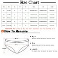 thumbnail image 2 of Admvng Womens Underwear Solid Color Plus Size High Waist Cotton Pear Shaped Figure Enlarged Underwear, Size XL-5XL, 2 of 5