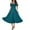 Blue, variant on Efsteb Womens Summer Sundresses Formal Dresses for Women Wedding Guest Cold Shoulder Cowl Neck Flowy Cocktail Evening Maxi Dress (Light Blue,S)