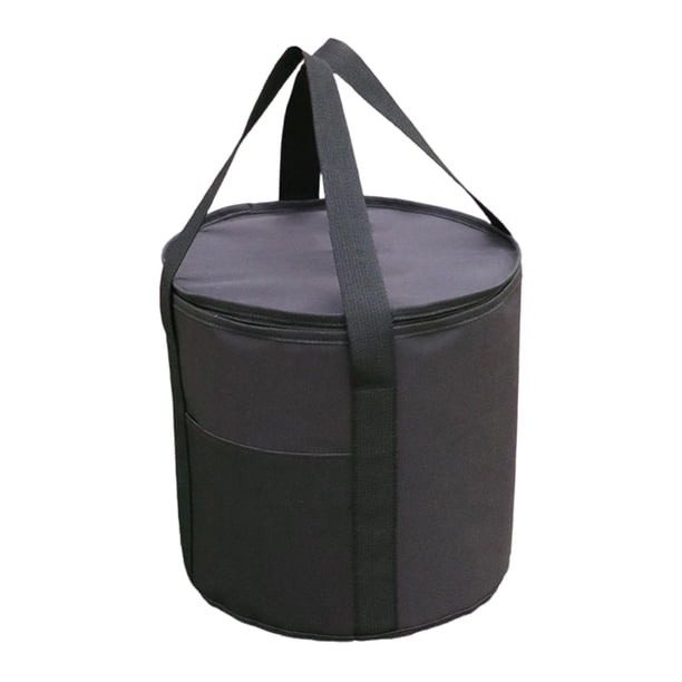 Bolsa de almacenamiento para parrilla de barbacoa, bolsa para picnic, bolsa de transporte para senderismo y camping 25cm x 28cm
