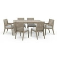 thumbnail image 1 of Homestyles Sustain Table à Manger d'Extérieur en Bois et Six Chaises en Gris, 1 of 18
