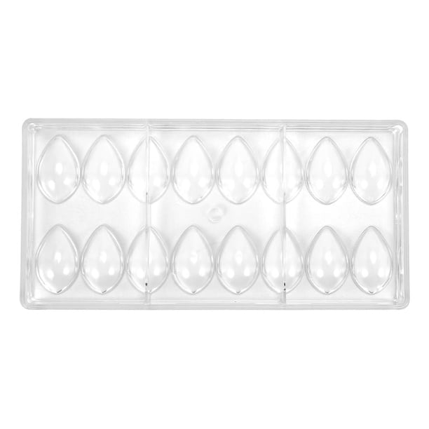 Molde de policarbonato para chocolate con forma de loto, molde para chocolate con alimentos en 3D, herramientas de cocina, herramientas para hornear
