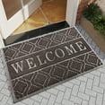 thumbnail image 4 of RKSTN bathroom rugs Home Entrance Door Three Dimensional Embossed Welcome Mat High Grade Scratch Counteractive Wear Counteractive Easy To Clean, 4 of 5
