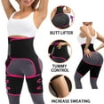 thumbnail image 2 of Waist Trainer Cincher Belt Cincher Trimmer Slimming Body Shaper Belt for Weight Loss, 2 of 7