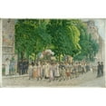 thumbnail image 3 of Félix Brard 18x13 Black Modern Framed Museum Art Print Titled - A Little Strike. May 30, 1917. (1917), 3 of 5