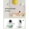 thumbnail image 2 of Momcozy 4.3" HD Baby Monitor with Camera and Audio Split Screen, 2 of 5
