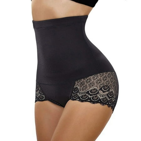 

High Waist Trainer Body Shaper Panties Tummy Control Slimming Seamless Underwear Shapewear Butt Lifter Briefs Black XXXL