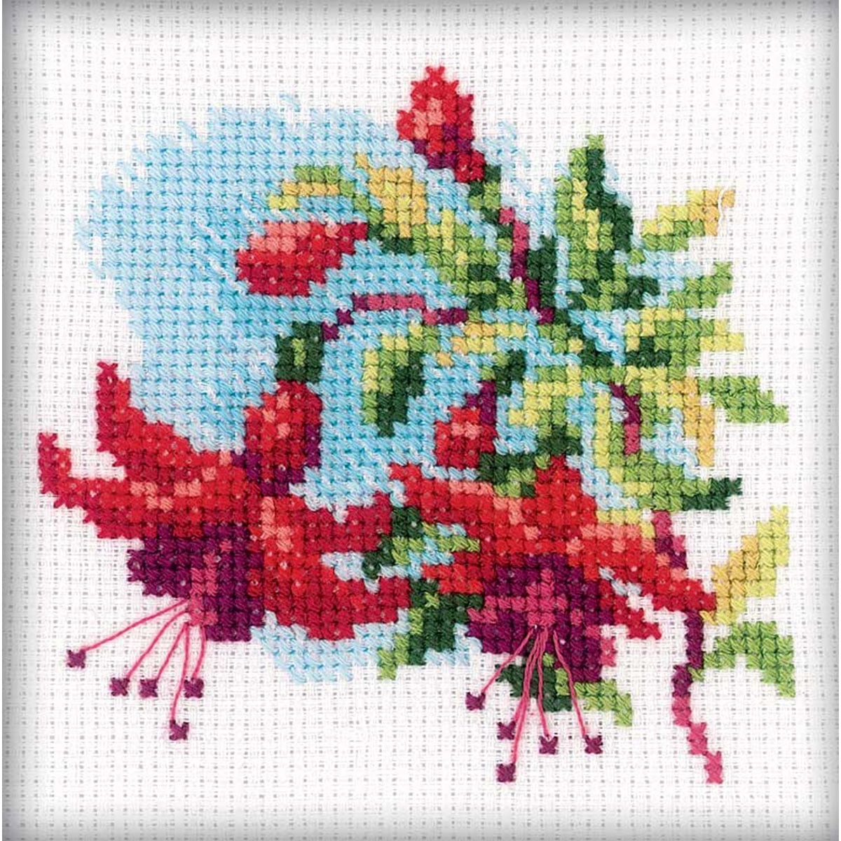 RTO Counted Cross Stitch Kit 4"X4"Fuchsia (14 Count)H174 Walmart Canada