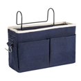 thumbnail image 3 of Bolsa de almacenamiento junto a la cama, bolsa de escritorio para cama, sofá, TV, bolsa colgante con control de almacenamiento junto a la cama, 3 of 4