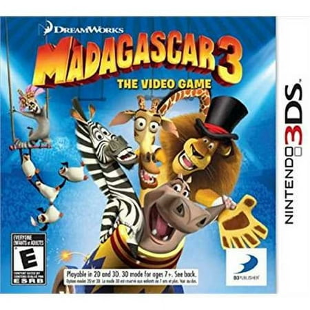 Madagascar 3: The Video Game - Nintendo 3DS