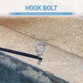 thumbnail image 2 of 2 Count Eye Bolt Hook Stainless Steel Screws Long Bolts 2pcs ( *60-316), 2 of 8