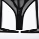thumbnail image 5 of Gibobby Conjuntos de bragas de encaje Sexy sin Lencería de Encaje para Mujer Anillo de Pijama Sexy Sexy Lencería Íntimos de una Pieza Plus Size Mujeres lencería(Azul, XG), 5 of 5