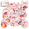 thumbnail image 5 of 35pcs Cute Animal Stationery Stickers Pink Ribbon Teacher Stickers Flowers Graffiti for Laptops Notebooks Suitcases, 5 of 9