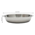 thumbnail image 6 of Griptix 4 5L Round Stainless Steel Chafing Dish Sets Gold Accent Buffet Set Warming Tray, 6 of 7