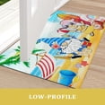 thumbnail image 5 of BLEUM CADE Welcome Doormats Outdoor Summer Doormats,Beach Gnomes Non Slip Entryway Rug，18 x 30 inch, 5 of 7