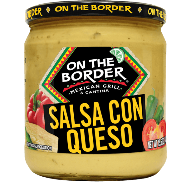 On The Border Salsa Con Queso, 15.5 oz