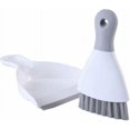 thumbnail image 1 of Small Dustpan And Brush Set, Whisk Broom And Dustpans With Rubber Edge, 1 of 4