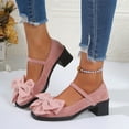 thumbnail image 1 of Gspmoly Sandales pour Femmes Été, Mode Femmes Décontractées Bout Rond Pantoufles Confort Plage Pantoufles Décontractées Chaussures Sandales pour Femmes Rose 37, 1 of 9