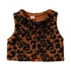 thumbnail image 1 of Chaqueta de Forro Polar Gibobby Sin mangas para bebés 6-12 meses Leopardo, 1 of 5