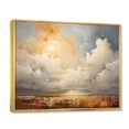 thumbnail image 2 of Designart "Clouds Prairies compositions V" Landscapes Floater Framed Canvas Art Print, 2 of 7