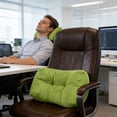 thumbnail image 2 of Sentmoon Lumbar Support Pillow for office Chair Back Pillow for Bed Sitting up Waist Cushion Nap Cushion Student Waist Cushion Chair Backrest Cushion Waist Cushion Pillow, 2 of 7
