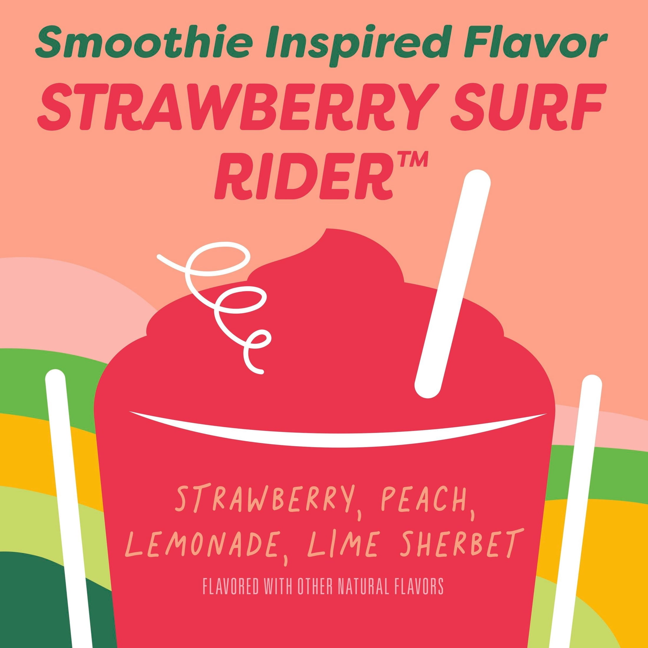 Jamba Fruit Flavored Snacks, Strawberry Surf Rider, Gluten Free, 16.8 oz (14 Pouches)