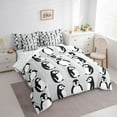 thumbnail image 3 of Manfei Cute Animal Penguin 7 Pieces Bedding Comforter Set for Boys Girls,Cartoon Wildlife Full Bedding Set Lightweight,Happy Xmas Christmas Fitted Sheet Flat Sheet,Lightweight Room Decor, 3 of 8