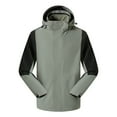 thumbnail image 1 of Puntoco Chaqueta Informal Holgada De Manga Larga Con Capucha Y Cremallera Para Hombre, 1 of 7