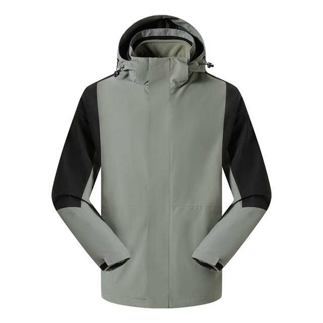 Puntoco Chaqueta Informal Holgada De Manga Larga Con Capucha Y Cremallera Para Hombre