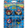 thumbnail image 1 of Grateful Dead Assorted Rubber & Embossed Metal Lapel Pins, 1 of 1
