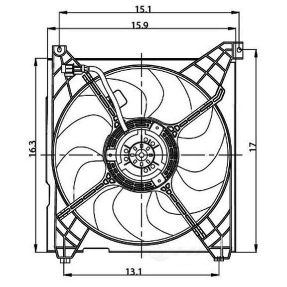 Engine Cooling Fan Assembly