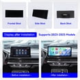 thumbnail image 2 of MOOKAKA 15.8" Smart Display Radio Audio Media Player for Honda CR-V 2023 2024 2025 Car Navigation GPS Upgrade Headunit Android Replacement 1080P Screen Carplay Accessories, 2 of 16