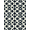 Black And White, Pattern 4, variant on ODIKA Modern Farmhouse Grid Layout Evenly Spaced Geometric Diamond Accents Pet Friendly & Kids Safe for Bedroom, Bedside, Nursery