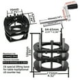 thumbnail image 3 of MultiFunction Router Elevations Base 51mm Height Ranges Precise Machined Aluminum Router Lift Base Workshop Accessory, 3 of 8