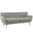 thumbnail image 5 of Modway Remark Upholstered Fabric Sofa in Light Gray, 5 of 5