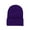 Violet Foncé, variante sur Opolski Unisexe Automne Hiver Bonbon Couleur Élastique Tricoté Chapeau Bonnet Crâne Chapeau Coiffure