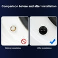 thumbnail image 7 of Walbest 10Pcs Car Door Shock Absorber,Car Door Protector Stickers,Buffer Bumper Cushion Car Door Shock Absorbing PVC Gaskets, 7 of 7