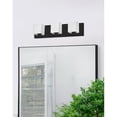 thumbnail image 2 of V1230-3W-MB Dainolite Verona - 3 Light Bath Vanity In Modern Style-4.5 Inches Tall and 19 Inches Wide-Matte Black Finish, 2 of 2