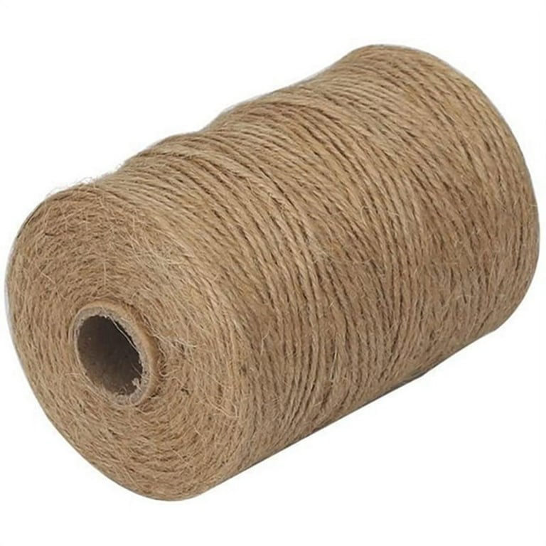200M/ Roll 2mm Twine Natural Thick Brown Twine Gardening Plant Hanger  Industrial Packing String 