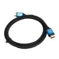 thumbnail image 3 of HD Câble d'Interface Multimédia 4K PVC Alliage d'Aluminium Cordon d'Interface Multimédia Haute Définition pour Ordinateur Portable TV PC Bleu 1,5 M / 4,9 Pi, 3 of 14