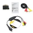 thumbnail image 2 of USB 2.0 Video Audio to HDD Converter Capture Card 3RCA Cable Scart RCA Adapter, 2 of 5